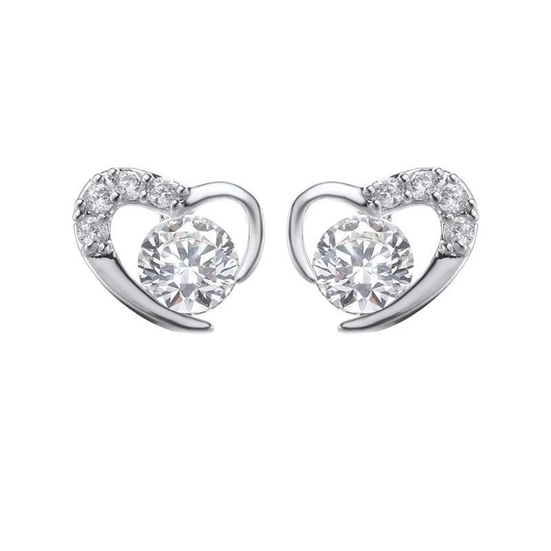 Emmaya Charming Model Of Heart-shape Symmetrical Style With Zirconia Earring For Female Elegant Decoration Fashion Jewelry
Emmaya Charming Model Of Heart-shape Symmetrical Style With Zirconia Earring For Female Elegant Decoration Fashion Jewelry