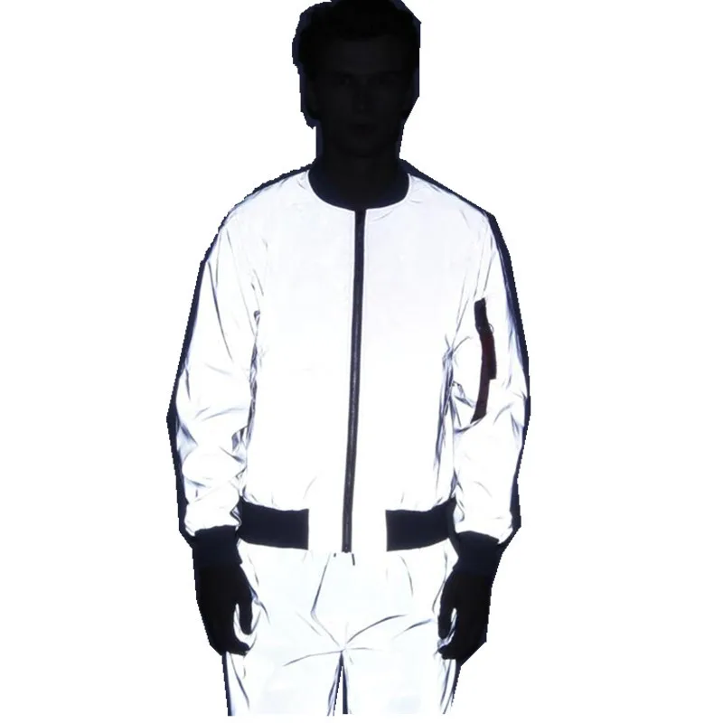 New winter quilted reflective flying jacket fashion baseball uniform plus size short jacket S-4XL
New winter quilted reflective flying jacket fashion baseball uniform plus size short jacket S-4XL