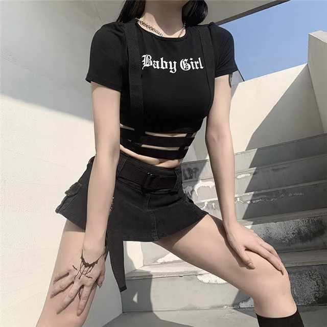 2021 Summer Sexy Slim Short Sleeve Letter Print T-shirt Hollow Sexy Cropped Top Women, Picture color
2021 Summer Sexy Slim Short Sleeve Letter Print T-shirt Hollow Sexy Cropped Top Women, Picture color