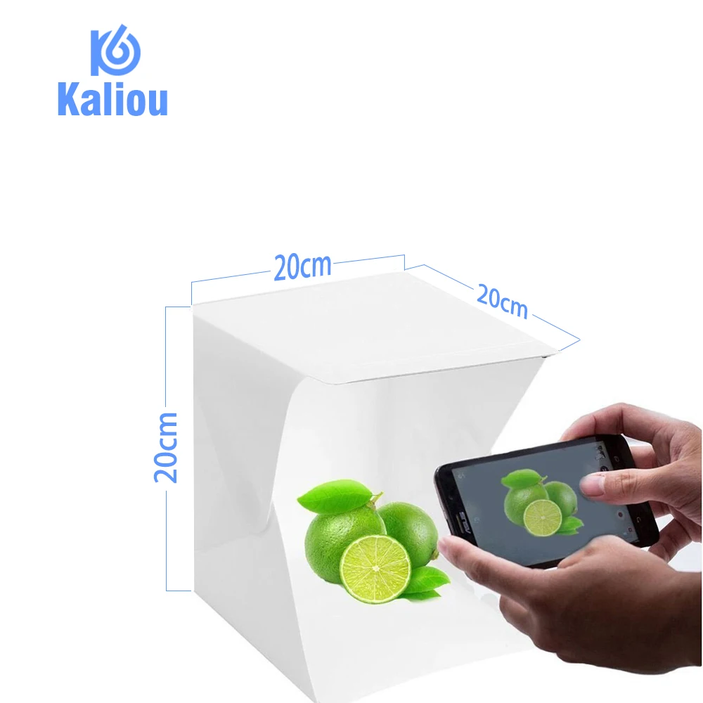 Kaliou Hot Sale Portable Folding Photography Studio Photo Box Mini Box with Black White Background
Kaliou Hot Sale Portable Folding Photography Studio Photo Box Mini Box with Black White Background