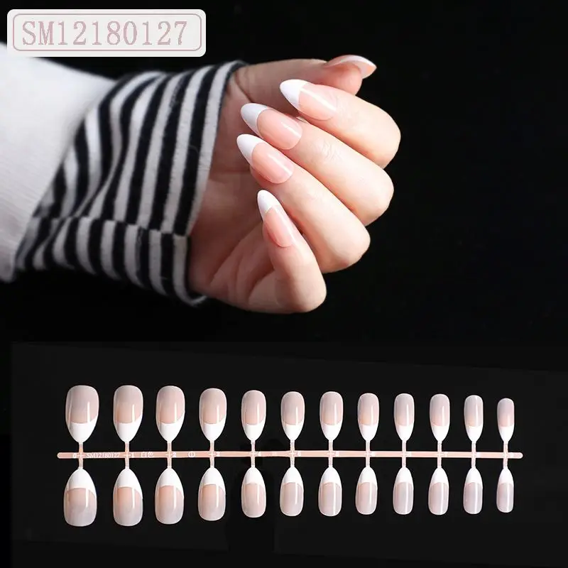 Wholesale Sharp Stiletto French Full Cover Artificial Nails Press On Instant Manicure Fingernail False Nail Design, Natural
Wholesale Sharp Stiletto French Full Cover Artificial Nails Press On Instant Manicure Fingernail False Nail Design, Natural