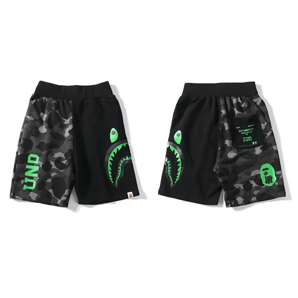 Wholesale summer cool Bape black short matching casual beach unisex shorts mens cotton shorts, Customized colors
Wholesale summer cool Bape black short matching casual beach unisex shorts mens cotton shorts, Customized colors