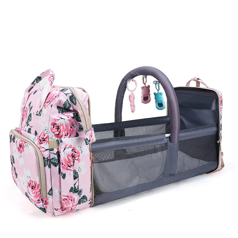 Waterproof USB Custom LOGO Floral design Mother Baby Nappy 3 in 1 Diaper Bag Backpack With Changing Station
Waterproof USB Custom LOGO Floral design Mother Baby Nappy 3 in 1 Diaper Bag Backpack With Changing Station