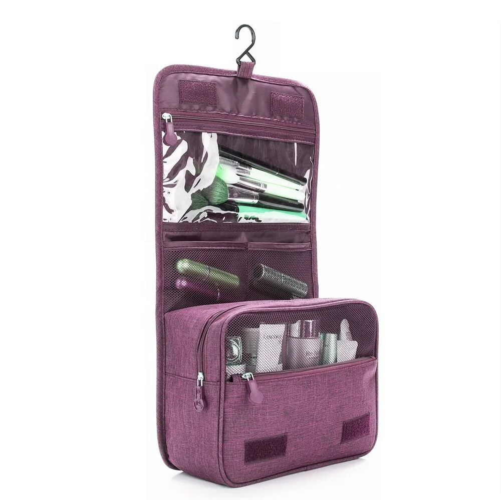 Traveling essentials kit women make up pouch fold hanging oxford plain cosmetic bag, Navy / gray / red / wine / blue / black / purple / customized 
Traveling essentials kit women make up pouch fold hanging oxford plain cosmetic bag, Navy / gray / red / wine / blue / black / purple / customized