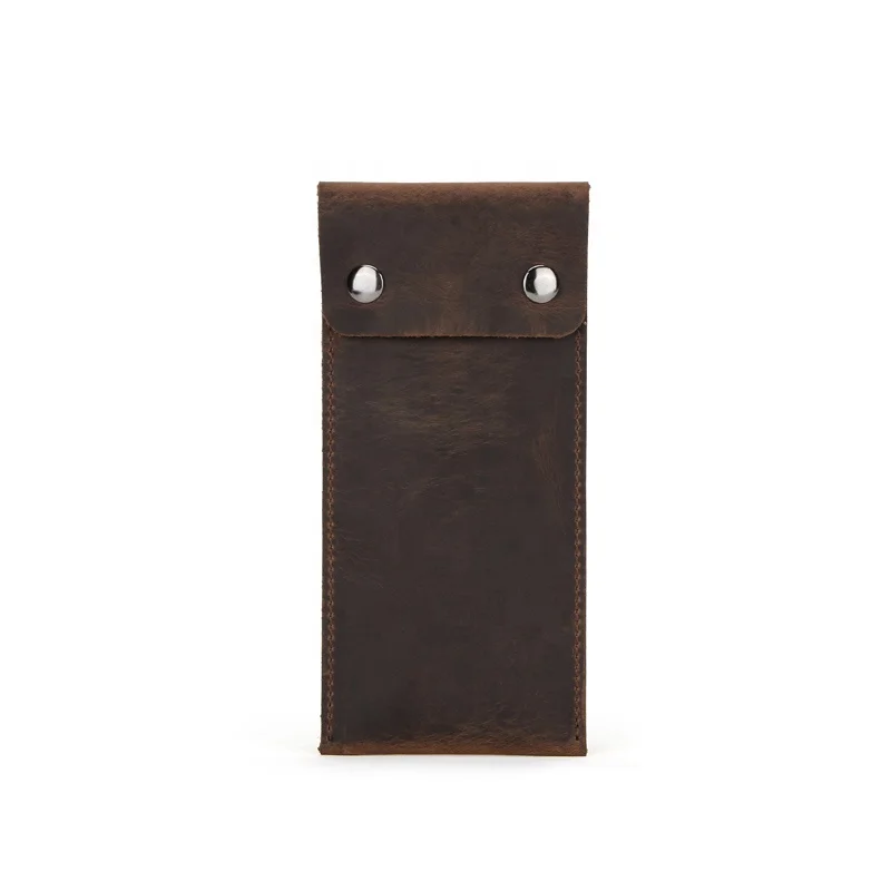 wholesale Contacts vintage style coffee color leather pocket for luxury watch and small things
wholesale Contacts vintage style coffee color leather pocket for luxury watch and small things