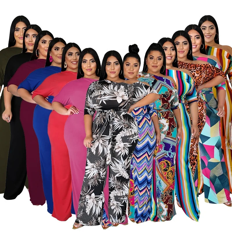 YD Plus size 5xl romper various colors one shoulder lace up maxi length fat women breathable jumpsuit summer autumn
YD Plus size 5xl romper various colors one shoulder lace up maxi length fat women breathable jumpsuit summer autumn