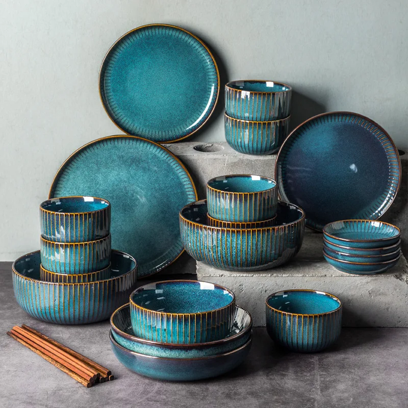 Kiln glazed creative dishes set ceramic tableware dishes bowls kitchenware gift dishes ins personalized custom home, White color
Kiln glazed creative dishes set ceramic tableware dishes bowls kitchenware gift dishes ins personalized custom home, White color