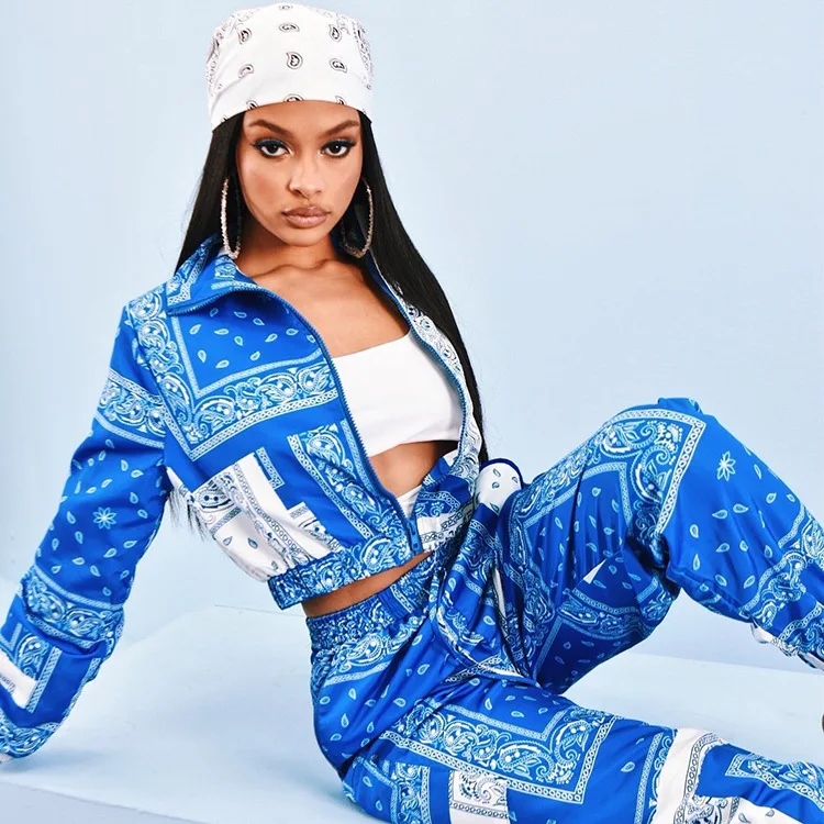Personalized printed design jacket trousers Two-piece set Traje de ropa femenina guapo Weiblicher Mantel
Personalized printed design jacket trousers Two-piece set Traje de ropa femenina guapo Weiblicher Mantel
