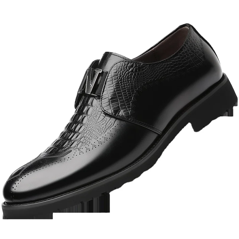 Fashion Design Non-Slip Loafers Comfortable Wear Men Casual Official Genuine Leather Shoes, Black, brown
Fashion Design Non-Slip Loafers Comfortable Wear Men Casual Official Genuine Leather Shoes, Black, brown