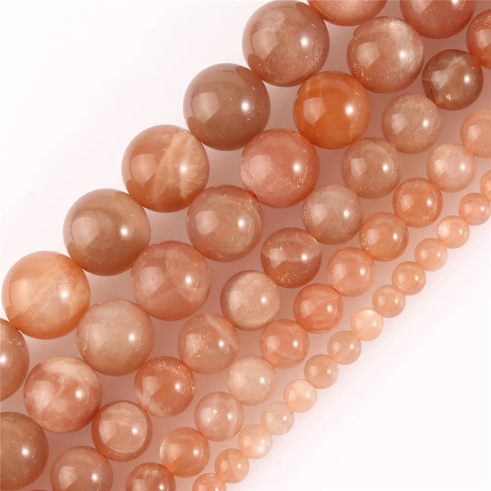High Quality Round 4/6/8/10/12MM A+ Natural Sunstone Loose Stone Beads for Jewelry Making DIY 15''
High Quality Round 4/6/8/10/12MM A+ Natural Sunstone Loose Stone Beads for Jewelry Making DIY 15''