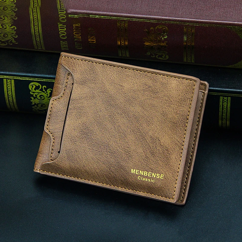 New Men's Wallet Short Fashion Casual Large Capacity Multi Card Draw Card Short Men's Wallet
New Men's Wallet Short Fashion Casual Large Capacity Multi Card Draw Card Short Men's Wallet
