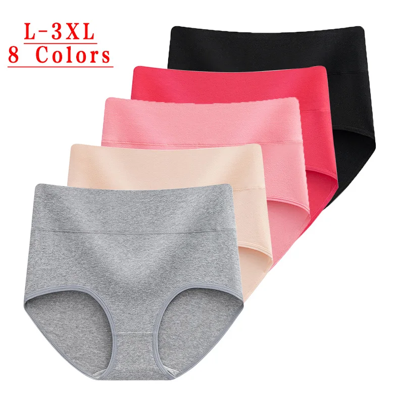 Custom High waist underwear female cotton crotch to collect abdomen large size fat MM hip pure color lady panties
Custom High waist underwear female cotton crotch to collect abdomen large size fat MM hip pure color lady panties