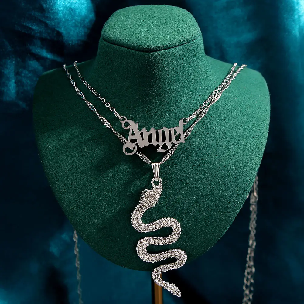 Chinese Style Jewelry Necklace Silver Plated Chinese Zodiac Chain Alloy Animal Snake Jewelry Pendant Necklace, Silver colors
Chinese Style Jewelry Necklace Silver Plated Chinese Zodiac Chain Alloy Animal Snake Jewelry Pendant Necklace, Silver colors