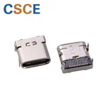 Female Level 2 Shell USB 3.1 Type C Connector For Mobile Phone Charge