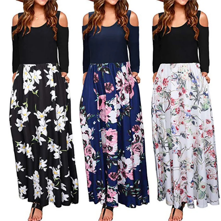 Wholesale boutique dresses in bulk women ladies dress summer floral casual maxi dresses, Black, wtite, blue (custom color)
Wholesale boutique dresses in bulk women ladies dress summer floral casual maxi dresses, Black, wtite, blue (custom color)