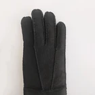 Have stock big discount winter warm men women lamb fur sheepskin leather gloves