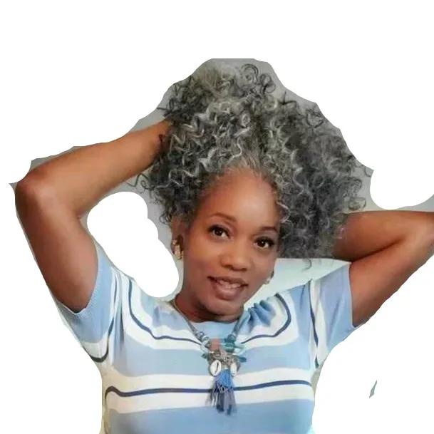 100% Natural virgin hair silk soft brazilian hair extension grey human hair weaving ponytail 120g free shipping
100% Natural virgin hair silk soft brazilian hair extension grey human hair weaving ponytail 120g free shipping