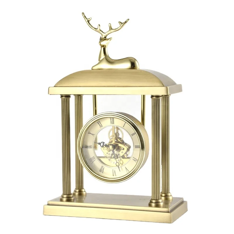 Fine Copper Table Clock Bedroom Classroom Battery Style Quartz Clock High Quality Slient Movement Exquisite Handicrafts
Fine Copper Table Clock Bedroom Classroom Battery Style Quartz Clock High Quality Slient Movement Exquisite Handicrafts