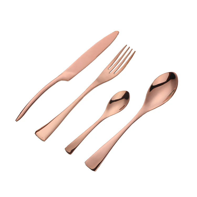 KAYA 4pcs Elegant Designed Stand Handle Rose Gold Stainless Steel Flatware Set, Silver,gold,rose gold,black
KAYA 4pcs Elegant Designed Stand Handle Rose Gold Stainless Steel Flatware Set, Silver,gold,rose gold,black