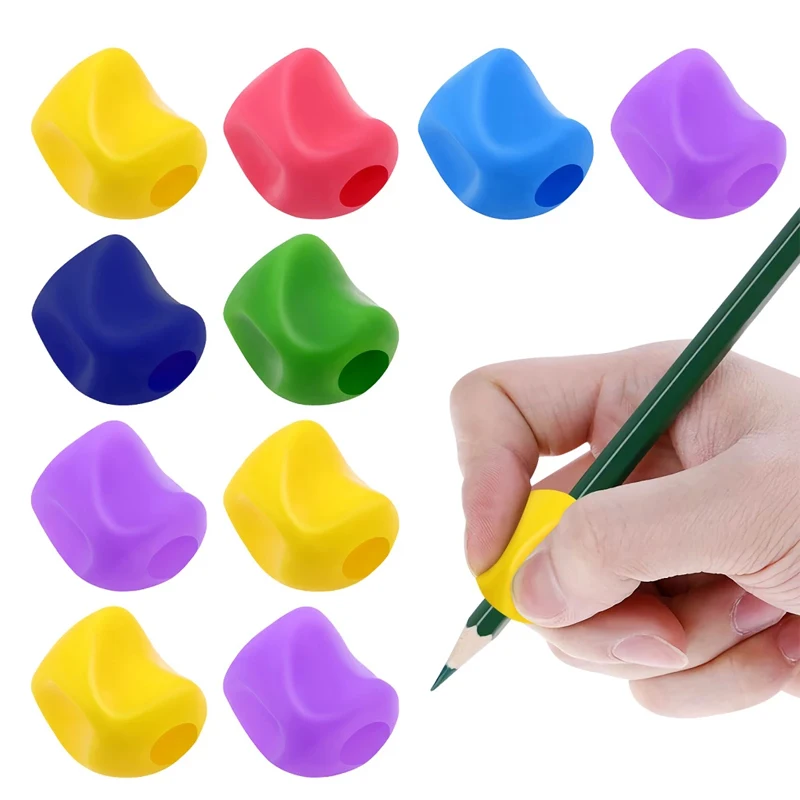 IN STOCK Universal Stationary Ergonomic Writing Corrector Grip Silicone Pencil Grips for Kids
IN STOCK Universal Stationary Ergonomic Writing Corrector Grip Silicone Pencil Grips for Kids