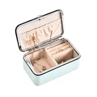Jewelry Small Organizer Display Travel Jewelry Case Box Portable Jewelry Box PU Leather custom logo Necklace Earrings Box
Jewelry Small Organizer Display Travel Jewelry Case Box Portable Jewelry Box PU Leather custom logo Necklace Earrings Box