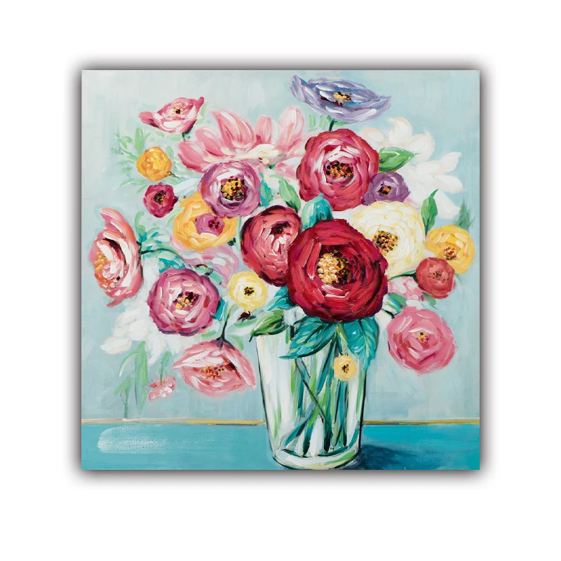 Handmade Oil Painting Canvas Abstract Oil Painting Modern Canvas Wall Art Living Room Decorative Flower Rose Painting
Handmade Oil Painting Canvas Abstract Oil Painting Modern Canvas Wall Art Living Room Decorative Flower Rose Painting