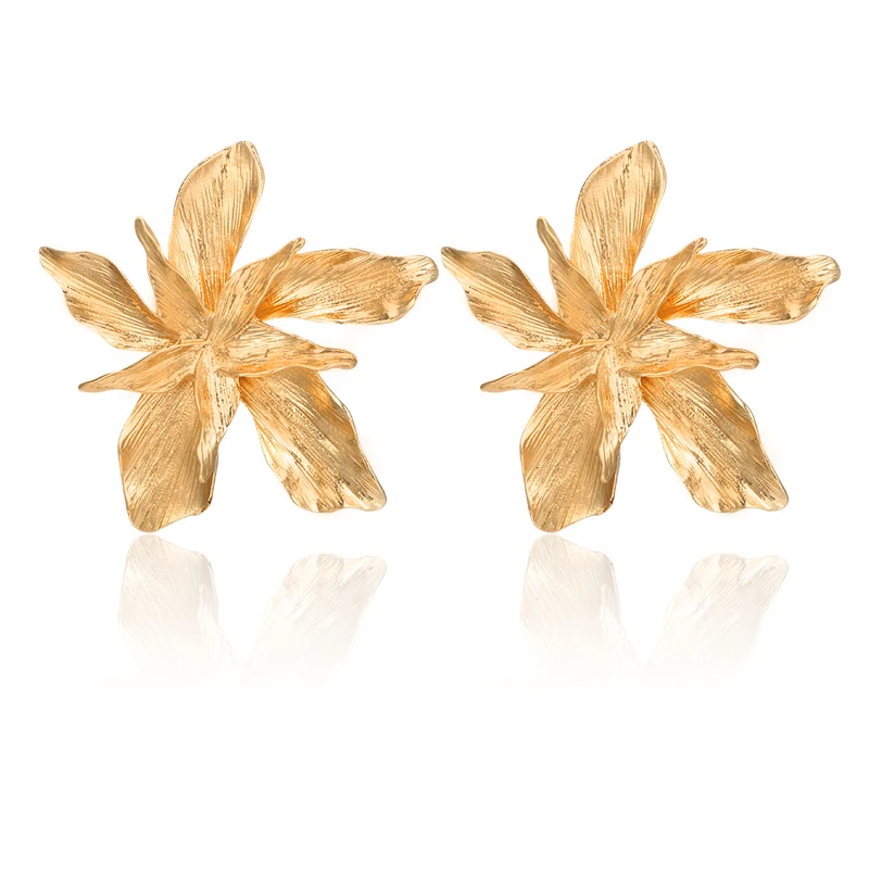 Docona Elegance Silver Gold Big Flower Drop Dangle Earring for Women Trendy Metal Floral Party Jewelry Gift Pendientes, Many colors fyi
Docona Elegance Silver Gold Big Flower Drop Dangle Earring for Women Trendy Metal Floral Party Jewelry Gift Pendientes, Many colors fyi
