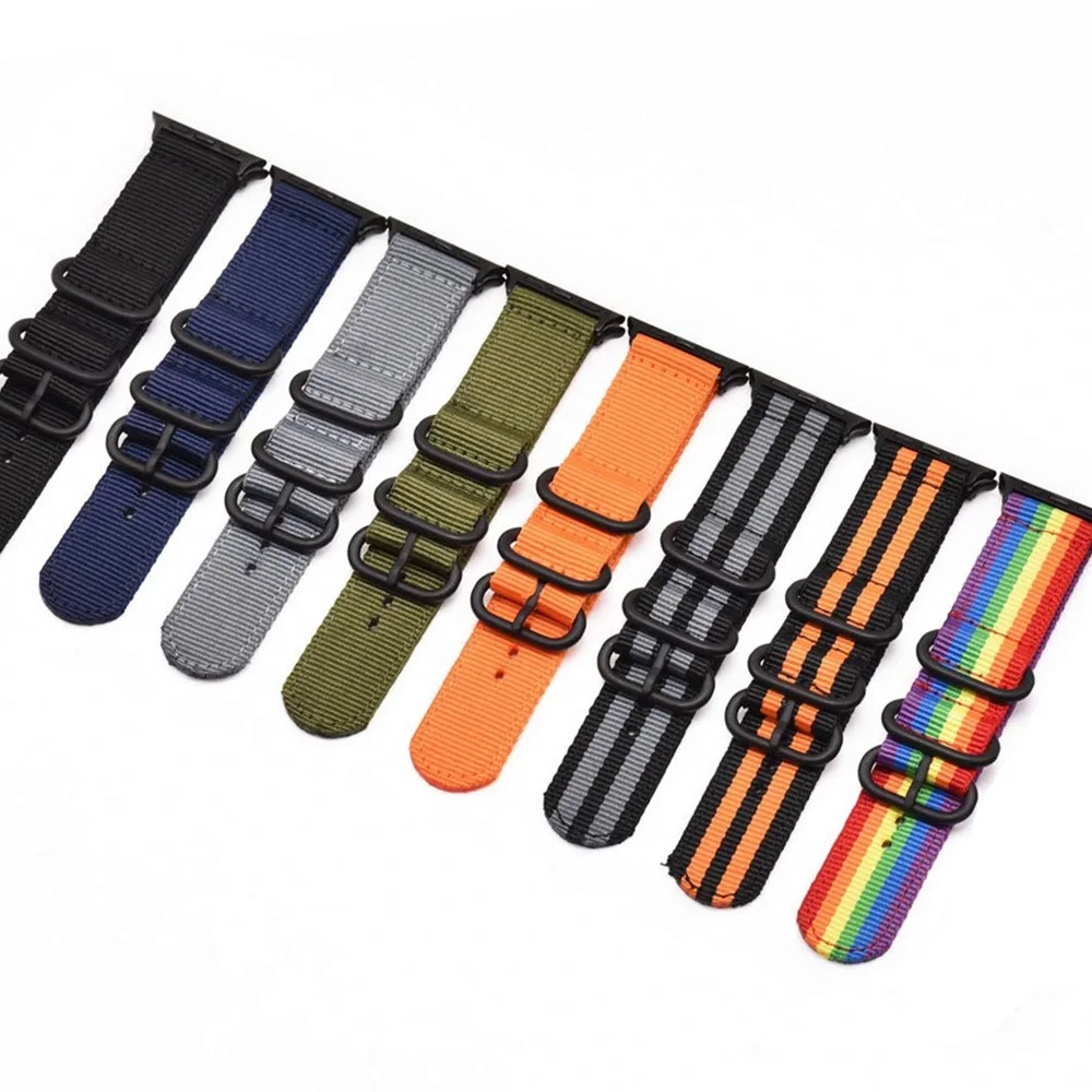 Strap for Apple watch band 44mm 40mm iWatch band 42mm 38mm Sports Nylon belt correas bracelet Apple watch 6 se 5 4 3 2 1
Strap for Apple watch band 44mm 40mm iWatch band 42mm 38mm Sports Nylon belt correas bracelet Apple watch 6 se 5 4 3 2 1