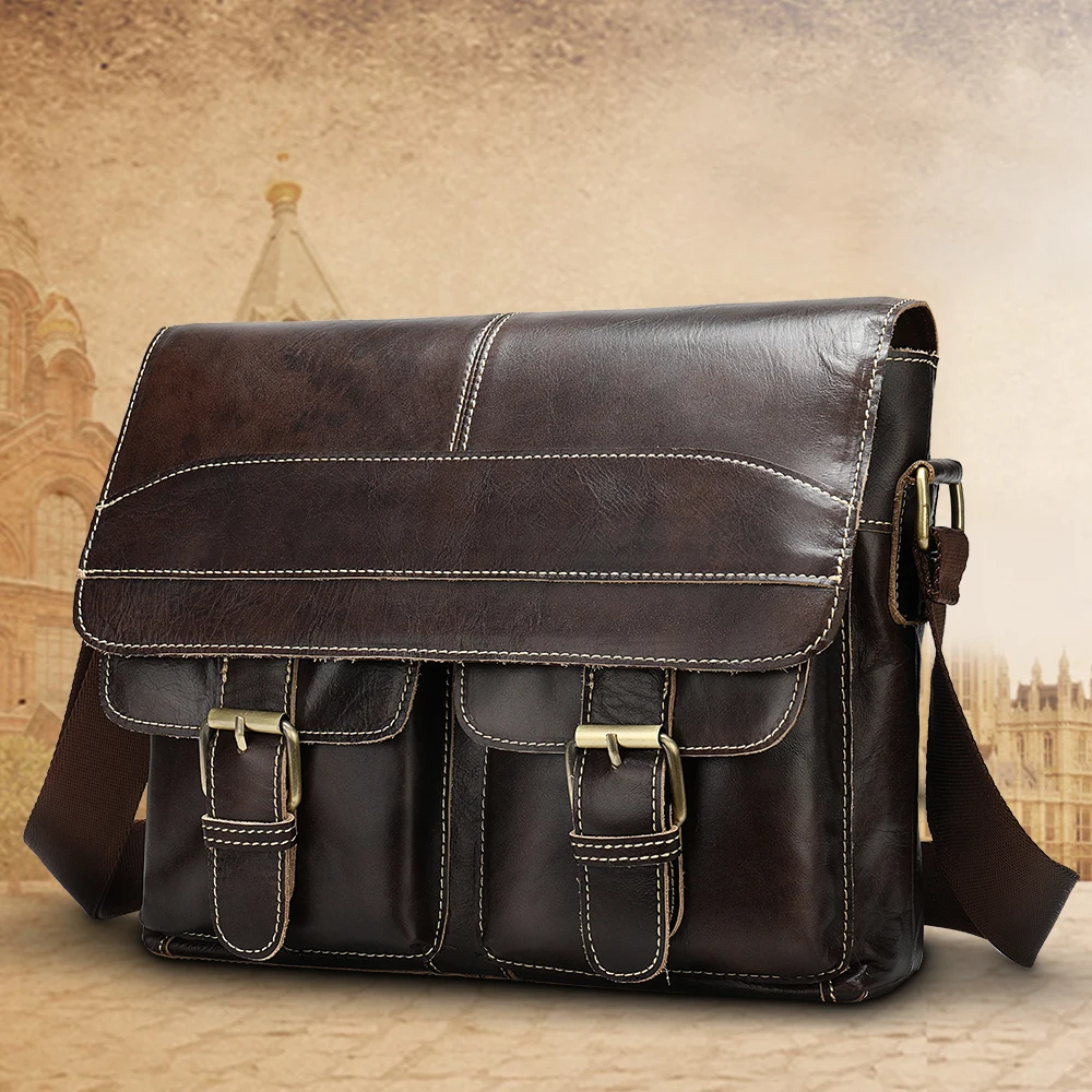 Dropship Contact's 9880 Large Capacity Genuine Leather Anti-theft Men Sling Bag Crossbody Shoulder Bag With Zip Pocket, Brown, coffee
Dropship Contact's 9880 Large Capacity Genuine Leather Anti-theft Men Sling Bag Crossbody Shoulder Bag With Zip Pocket, Brown, coffee