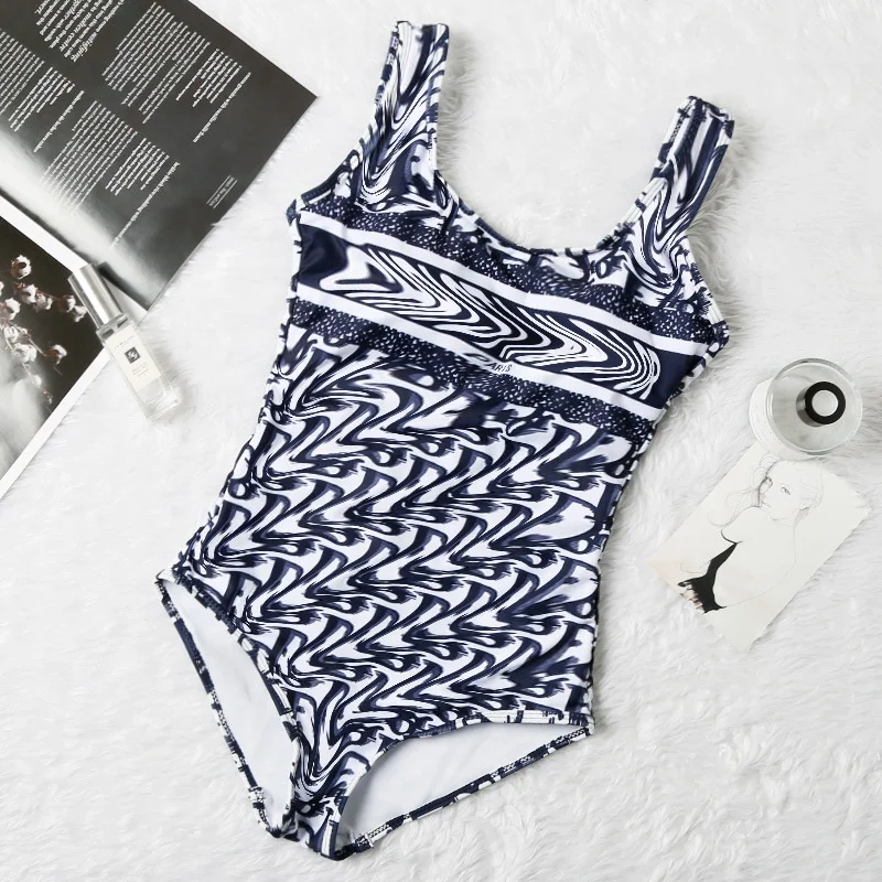 Hot Girls Vest One-piece Swimsuit Luxury Sexy Swimwear With Tags Letter Pattern Two Pieces Beachwear, Shown
Hot Girls Vest One-piece Swimsuit Luxury Sexy Swimwear With Tags Letter Pattern Two Pieces Beachwear, Shown