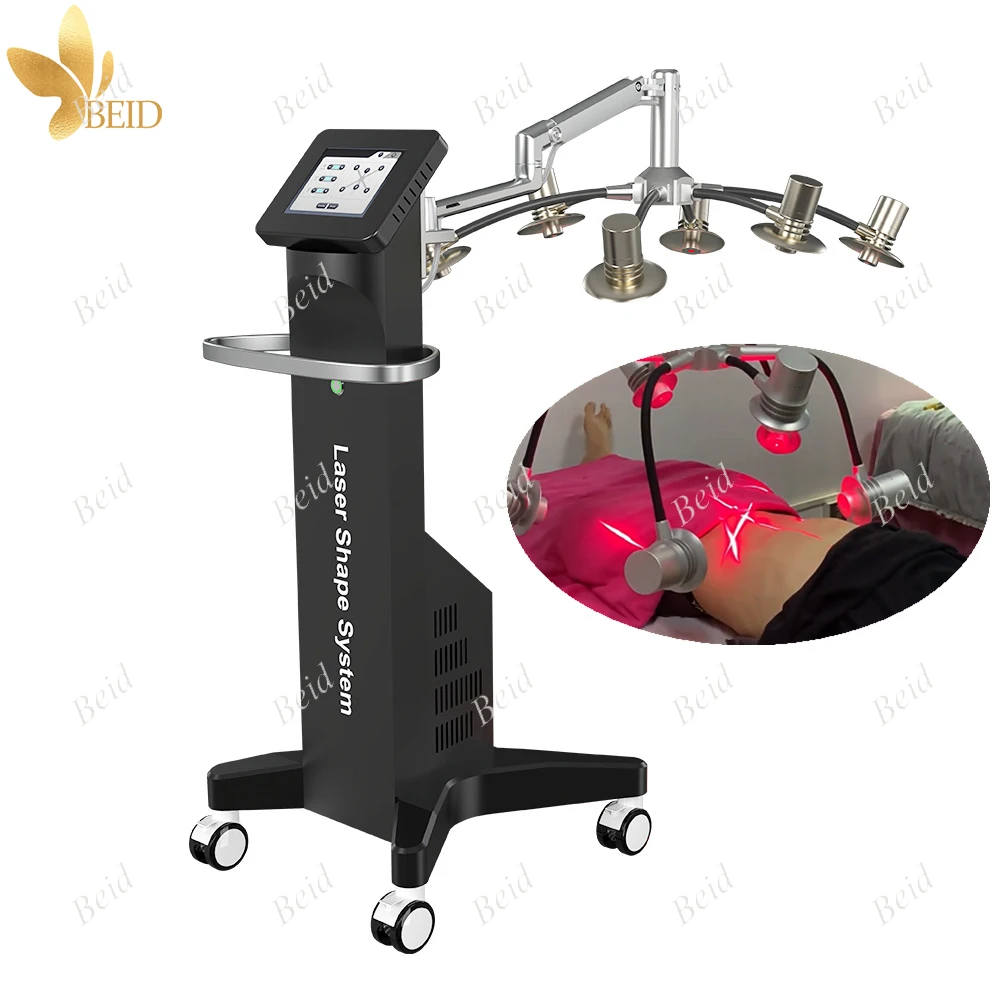 Non-invasive 635nm wavelength lipolaser cold laser Slimming Equipment 6D Laser Body Shape System
Non-invasive 635nm wavelength lipolaser cold laser Slimming Equipment 6D Laser Body Shape System