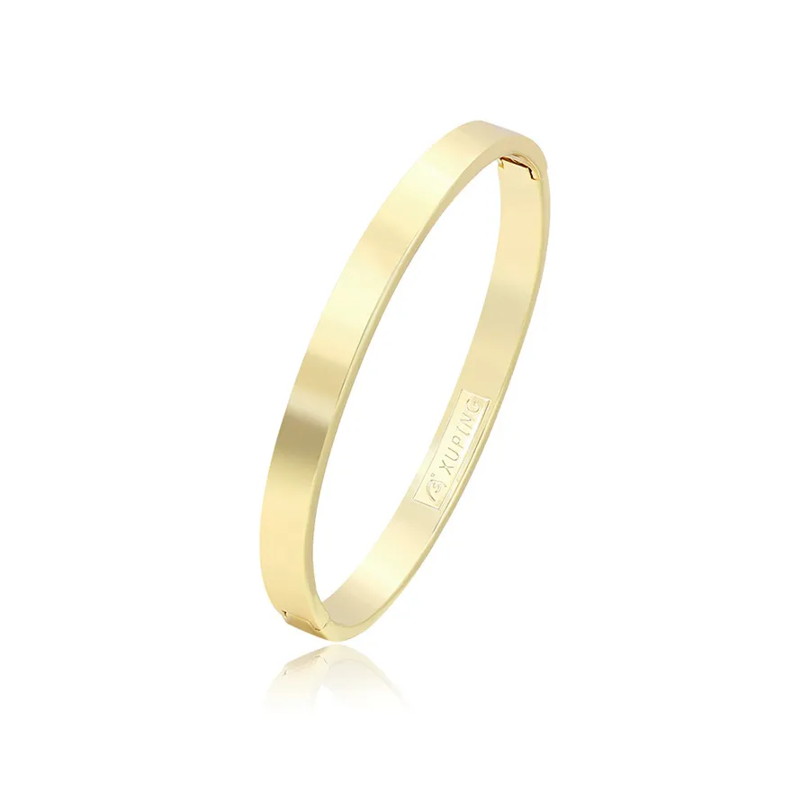 A00895463 xuping jewelry Factory Wholesale Cheap Classic Fashion Simple Smooth 14k Gold Plated bangle
A00895463 xuping jewelry Factory Wholesale Cheap Classic Fashion Simple Smooth 14k Gold Plated bangle