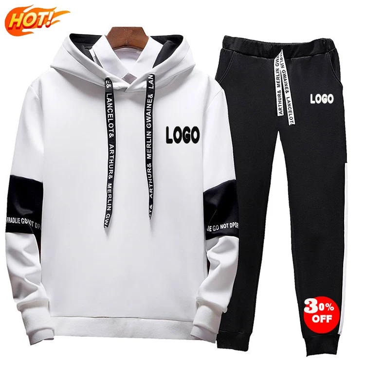 OEM Custom Logo men track jogging suits casual set ensemble homme Mens Sweatsuit Pullover Jogging Suits
OEM Custom Logo men track jogging suits casual set ensemble homme Mens Sweatsuit Pullover Jogging Suits