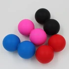 Fitness silicone double peanut Lacrosse massage ball