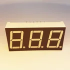 0.56inch 3 digital number 7 segment led display white LED digits