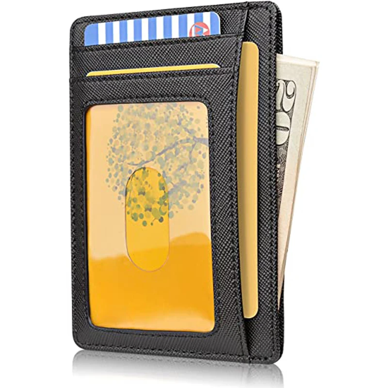 Valentine's Factory custom price hot sale Black pu leather rfid men slim credit card holder
Valentine's Factory custom price hot sale Black pu leather rfid men slim credit card holder