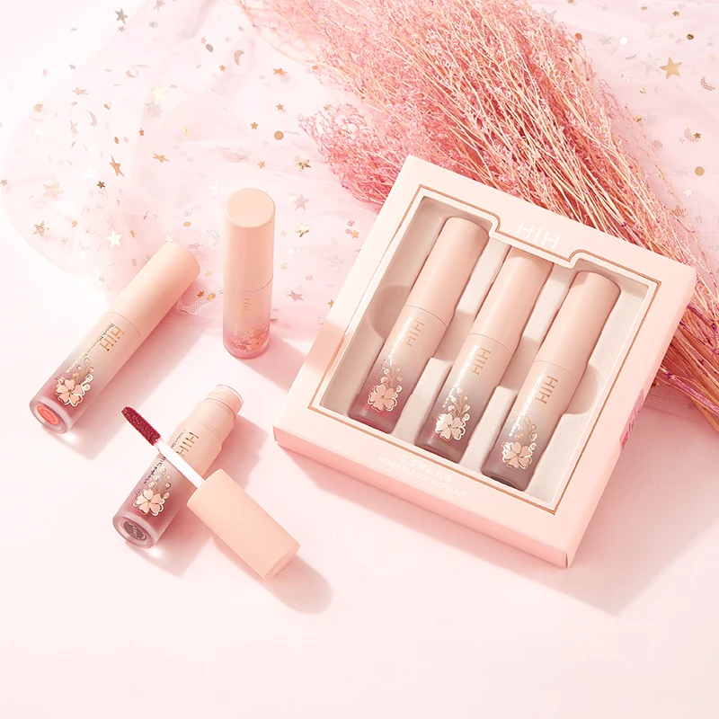 3pcs/set Moisturizing liquid lip gloss by HIH sexy red purple orange ultrathin easy to wear long lasting waterproof lip tint
3pcs/set Moisturizing liquid lip gloss by HIH sexy red purple orange ultrathin easy to wear long lasting waterproof lip tint