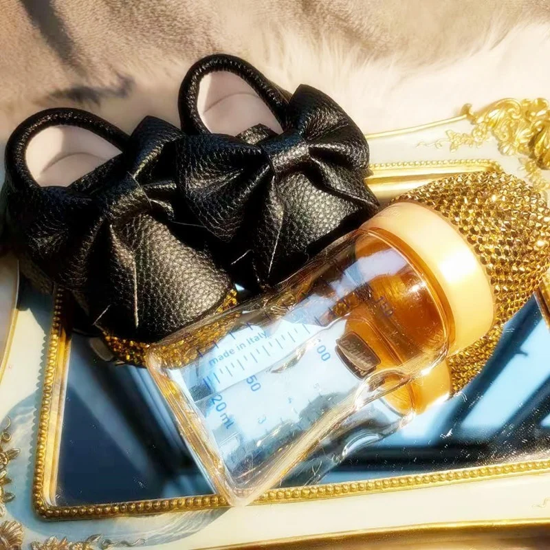 Personalized Gold Crystal Bottom Glitter Baby Leather Shoes + BPA Free Baby Feeding Bottle for Luxury Baby Bling Gift Set, Black/ custom
Personalized Gold Crystal Bottom Glitter Baby Leather Shoes + BPA Free Baby Feeding Bottle for Luxury Baby Bling Gift Set, Black/ custom