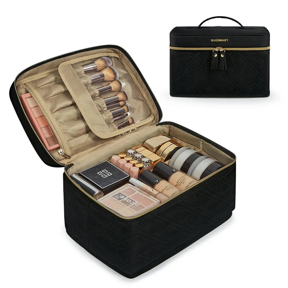 Bagsmart Fashion High Capacity Casual Novation Bag Make Up Organizer Itembeauty Cosmetic Box Makeup Storage, Customize
Bagsmart Fashion High Capacity Casual Novation Bag Make Up Organizer Itembeauty Cosmetic Box Makeup Storage, Customize