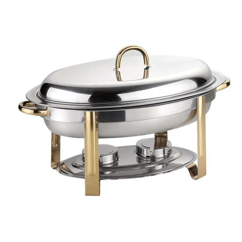 Grill oval stainless steel plate hotel catering equipment high quality buffet stove
Grill oval stainless steel plate hotel catering equipment high quality buffet stove