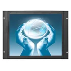 ZHIXIANDA 19 inch tft lcd screen monitor display HD-MI BNC VGA USB AV input open frame industrial monitor