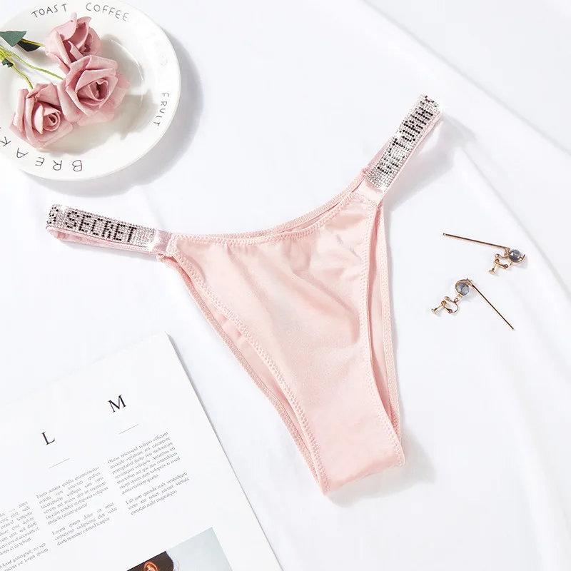 Lingerie Women Thong Panties Crystal G-String Underpants T-Back Briefs Underwear Adjustable Ladies Panties
Lingerie Women Thong Panties Crystal G-String Underpants T-Back Briefs Underwear Adjustable Ladies Panties
