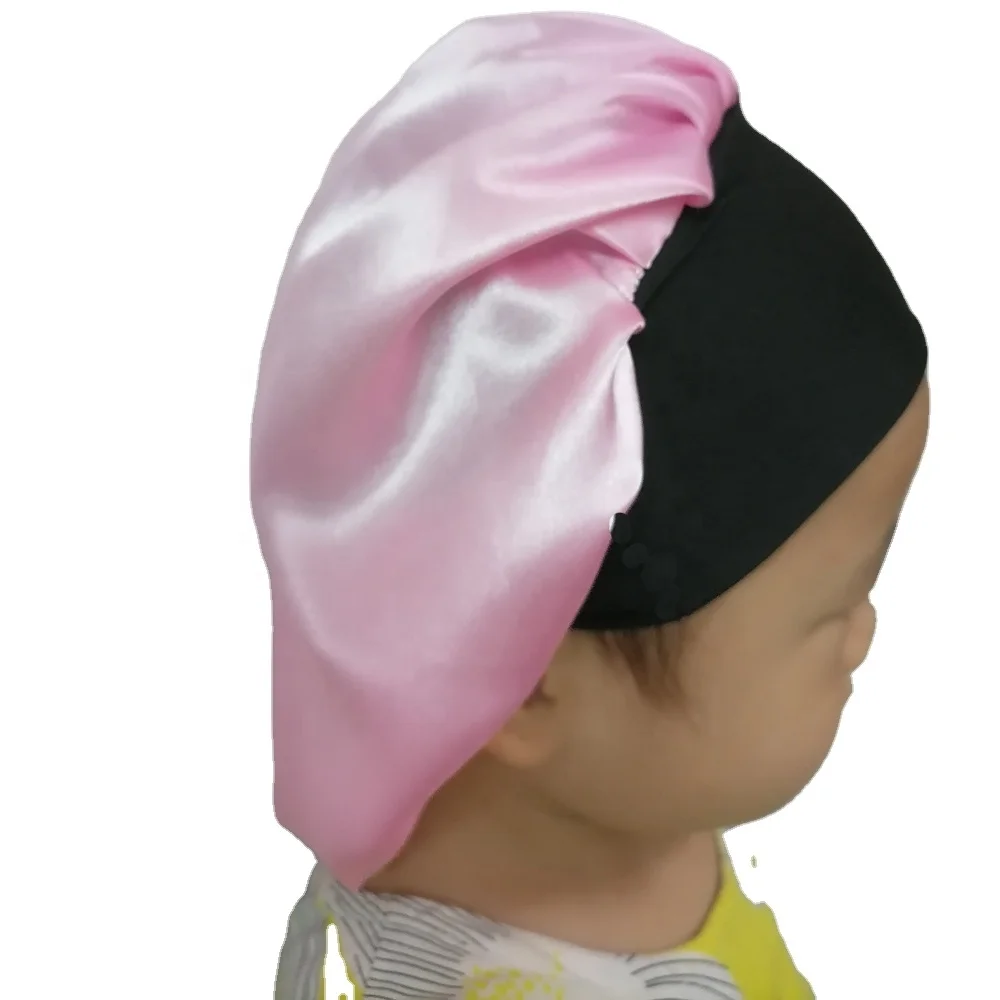 8" Soft Silk Satin Bonnet for Kids Teens Toddler Child Baby Wide Band Night Sleep Caps Head Cover, Customized
8" Soft Silk Satin Bonnet for Kids Teens Toddler Child Baby Wide Band Night Sleep Caps Head Cover, Customized