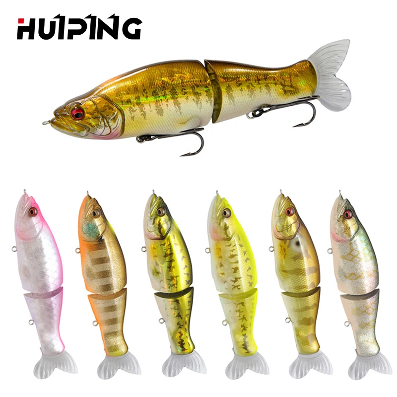 HUIPING Joint Bait for fish Artificial Bait 135mm 28g Hard Swimbait Slow Sinking Fishing Lures 9135, 8colors
HUIPING Joint Bait for fish Artificial Bait 135mm 28g Hard Swimbait Slow Sinking Fishing Lures 9135, 8colors