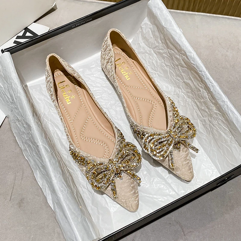 X541 2022 New Fashion Pointed Toe Flat Shoes Ladies Casual Luxury Shoes, As picture or custom
X541 2022 New Fashion Pointed Toe Flat Shoes Ladies Casual Luxury Shoes, As picture or custom