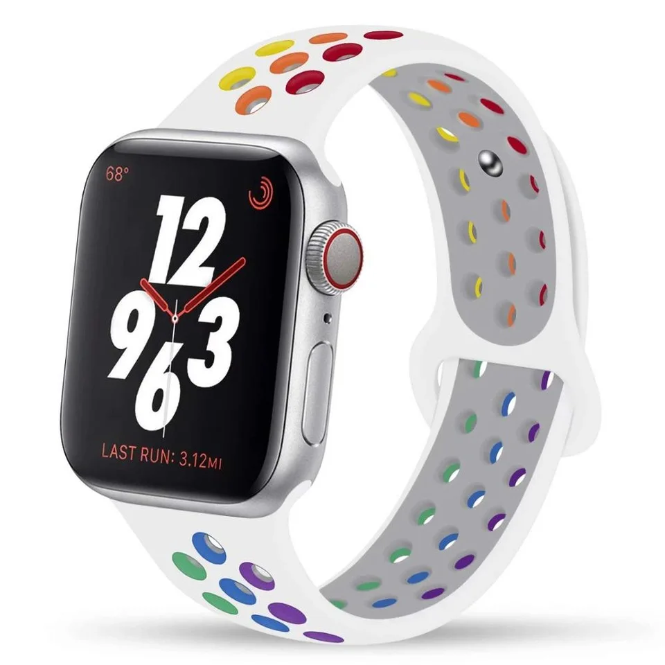 2020 Hot Sales Pride Edition Strap For Apple Watch Band 44 mm 40mm For Iwatch Bracelet For Apple Watch Series 6 5 4 3 2, Black,white,blue,red,pink
2020 Hot Sales Pride Edition Strap For Apple Watch Band 44 mm 40mm For Iwatch Bracelet For Apple Watch Series 6 5 4 3 2, Black,white,blue,red,pink