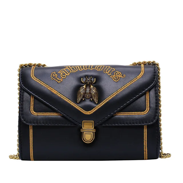 2021 Amazon new fashion designer famous brands Little Bee handbag embroidered versatile chain cross-body messenger bags, 3 colors as picture
2021 Amazon new fashion designer famous brands Little Bee handbag embroidered versatile chain cross-body messenger bags, 3 colors as picture