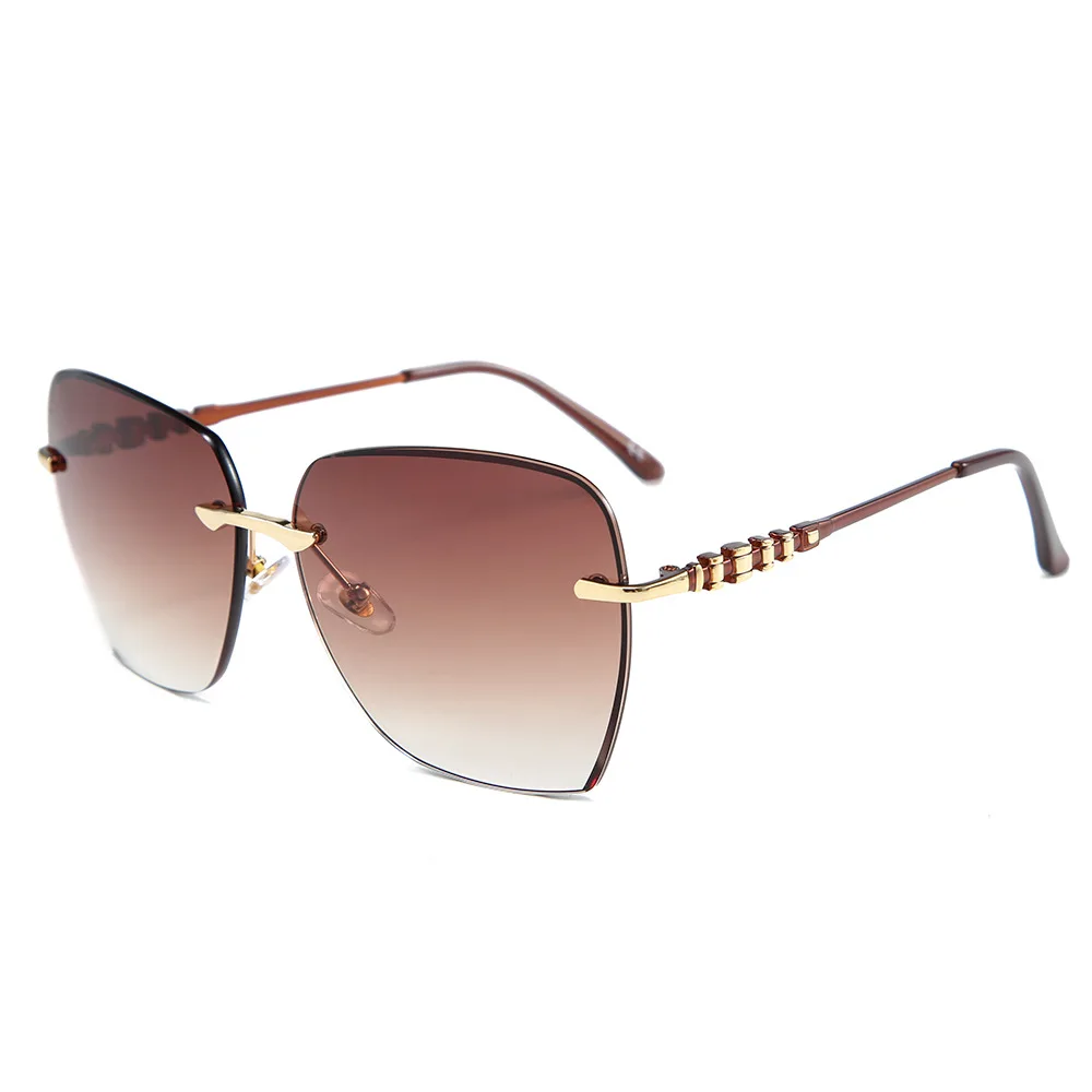Mocoo new style fashion rimless sun glasses trimming lens characteristic temple square frame women sunglasses 2019, As you see
Mocoo new style fashion rimless sun glasses trimming lens characteristic temple square frame women sunglasses 2019, As you see