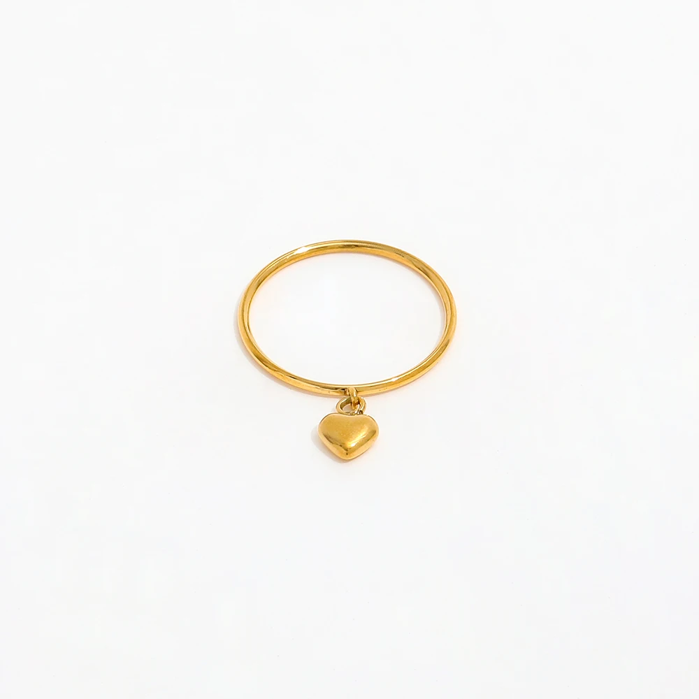 Joolim High End 18K Gold Plated Dainty Heart Dangle Ring for Women Finger Ring Wholesale
Joolim High End 18K Gold Plated Dainty Heart Dangle Ring for Women Finger Ring Wholesale