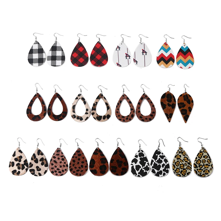 E-1177 Xuping wholesale fashion popular women hoop earrings jewelry leather style leopard print earrings
E-1177 Xuping wholesale fashion popular women hoop earrings jewelry leather style leopard print earrings